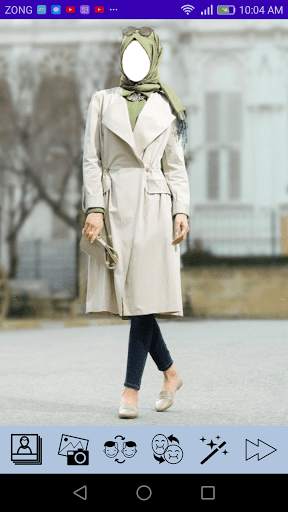 Long Coat Photo Montage  Girls screenshot 4