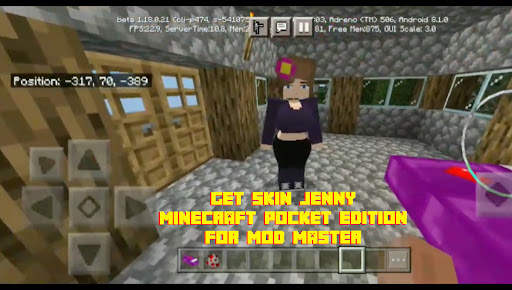 Jenny mod minecraft pe skin screenshot 5