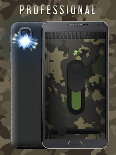 Super Military Flashlight screenshot 3