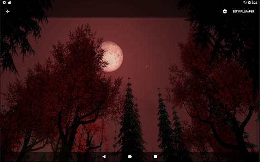 Mystic Night Sky Live Wallpaper screenshot 7