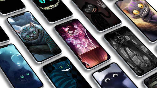 Cheshire Cartoon Cat Wallpaper screenshot 1