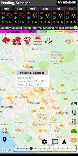 MY Weather (Malaysia) скриншот 3