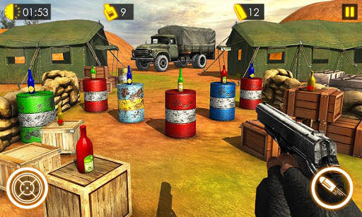 Gun Bottle Shooting Expert 3D screenshot 5