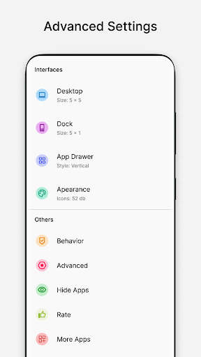 Android 14 Style Launcher screenshot 6