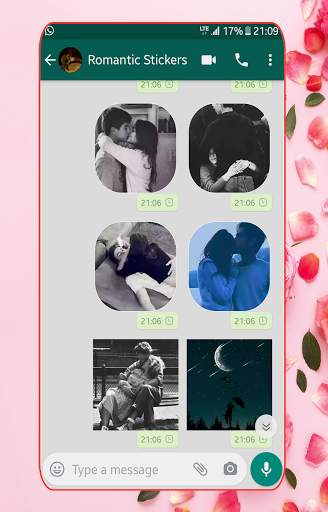 💝New Romantic Stickers for WhatsApp ♥️ screenshot 3