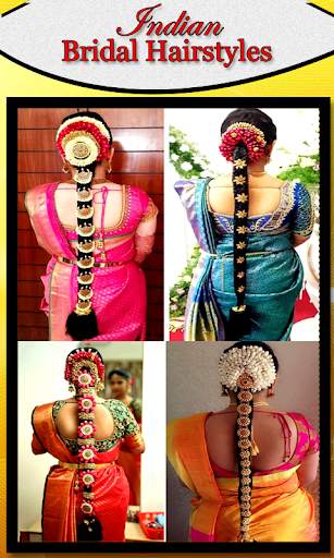 Indian Bridal Hairstyles Free screenshot 1