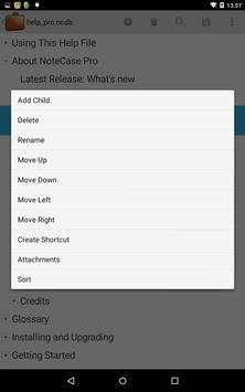 NoteCase Lite screenshot 6