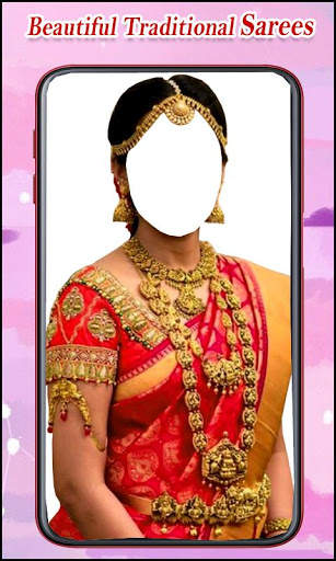 Beautiful Traditional Sarees Photo Editor New screenshot 4