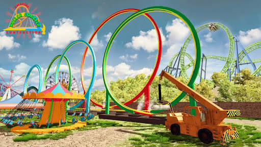 Roller Coaster Construction Simulator: Crane Games screenshot 8
