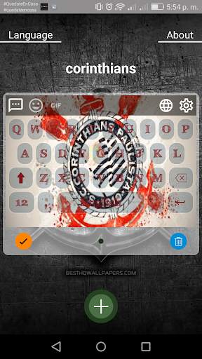 Teclado Corinthians скриншот 6