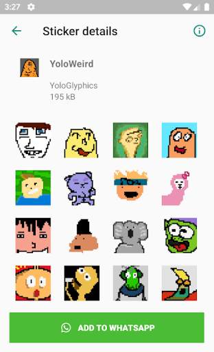 Yolo Stickers for WhatsApp - WAStickerApps screenshot 4