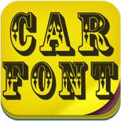 Car Fonts 1.3