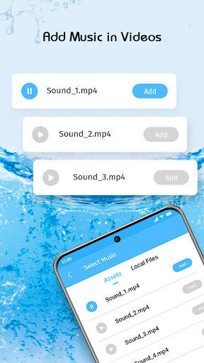Water Camera: Water waves Video Effect screenshot 4
