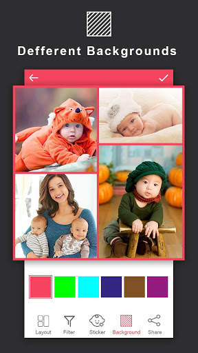 Baby Photo Collage Maker screenshot 4