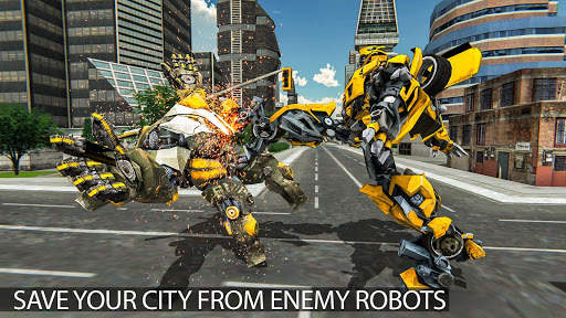 Grand Shooting Robot Transform Car 2019 screenshot 2