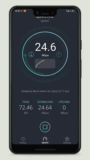 SpeedTest screenshot 2