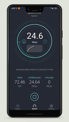 SpeedTest screenshot 2