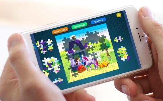 Jigsaw toys Sofia Lego screenshot 7