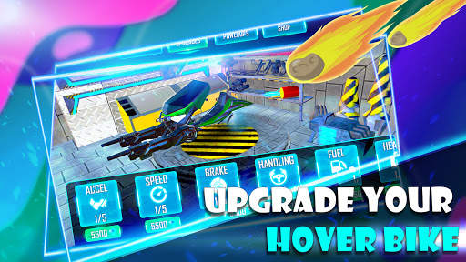 Hover Blaster: Hovercraft Combat Racing Battle screenshot 1