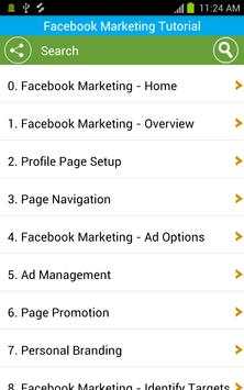Free Facebook Marketing Tutorial screenshot 1