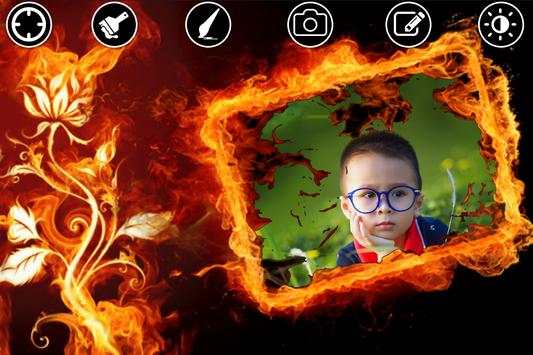 Fire Photo Frames 3 تصوير الشاشة