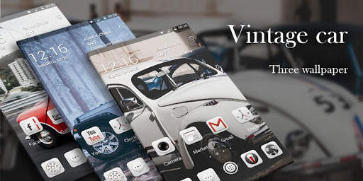 Vintage car Go Launcher Theme screenshot 7