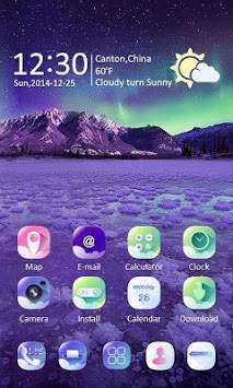 Vision Plus GO Launcher Theme screenshot 2