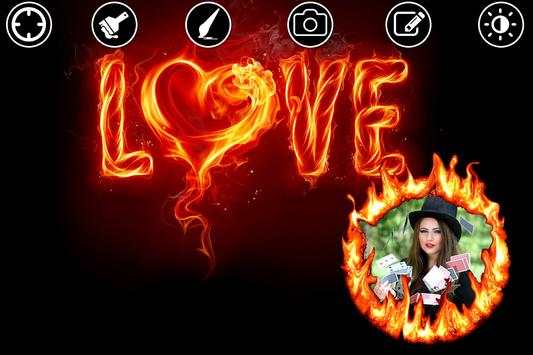 Fire Photo Frames 2 تصوير الشاشة