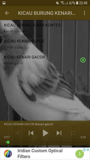 Kicau kenari off line screenshot 3