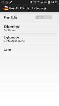 Gear Fit Flashlight screenshot 1