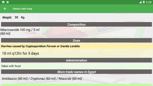 Egydose -Drug Dose Calculator screenshot 11