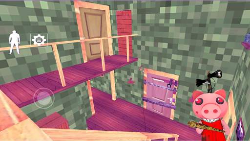 Scary Granny Siren Piggy Head MOD oggy 2021 screenshot 1