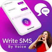 Write SMS By Voice : Voice Messge Sender &amp; Reader icon