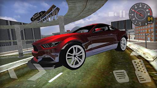 Mustang Car Drift Simulator screenshot 1