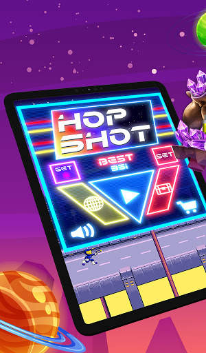 Hop Shot: Alien Attack Game - 2D Space Shooter screenshot 13