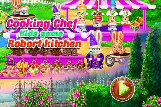 Cooking Chef Kids Game-Robot Kitchen screenshot 5