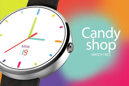Candy Shop - Color Watch Face screenshot 6