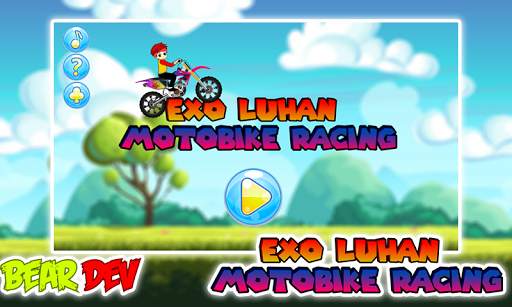 EXO Games - Luhan Motobike Racing screenshot 4