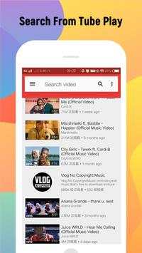 Video Tube - Play Tube - HD Video player 1 تصوير الشاشة