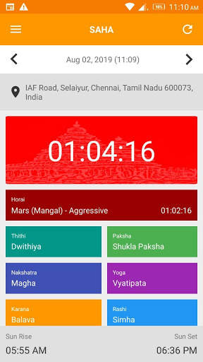 Saha - Live Nakshatra Suba Horai Rasi Thithi App screenshot 4