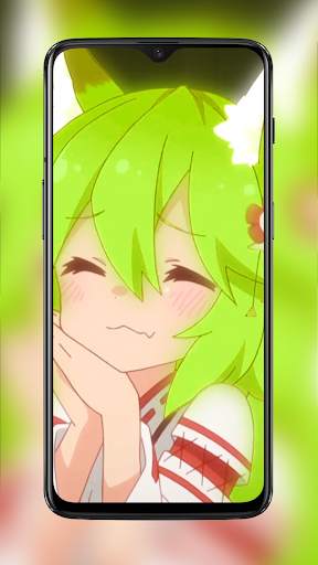 Senko Rainbow Fox Anime Girl Live Wallpapers screenshot 3