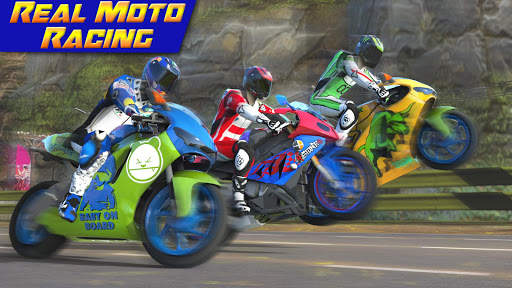 Real City Driving Moto Simulator screenshot 3