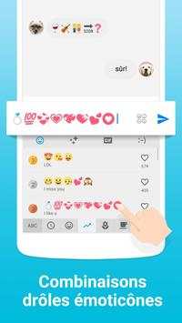 Lite French keyboard for Facemoji screenshot 3