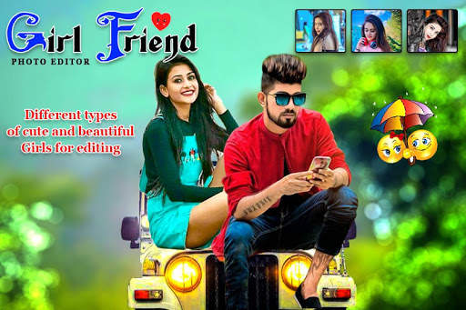 Selfie With Girlfriend - Girlfriend photo editor screenshot 1