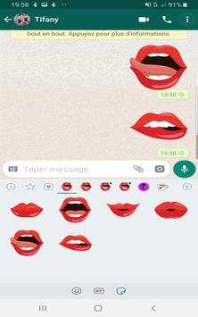 Lips Stickers screenshot 7