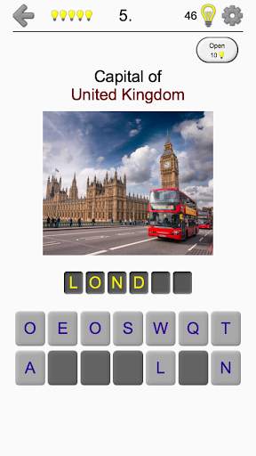 Capitals - Geography Quiz screenshot 2