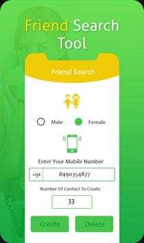 Friend Search Tool Simulator screenshot 2