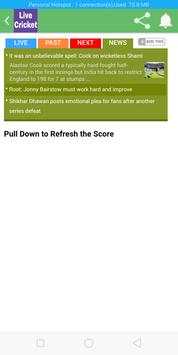 Live Cricket Score screenshot 4