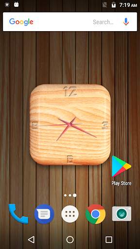 Wood Clock Live Wallpaper screenshot 5