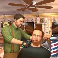 Real Barber Haircutting Shop logo
